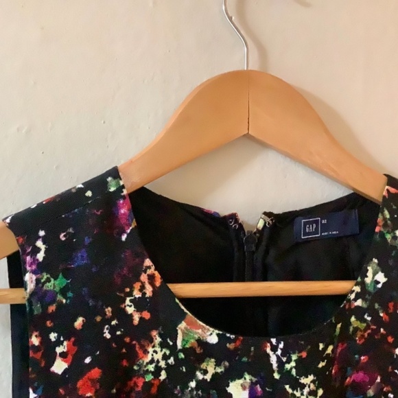 Colourful little black dress (with pockets!) - Picture 3 of 4